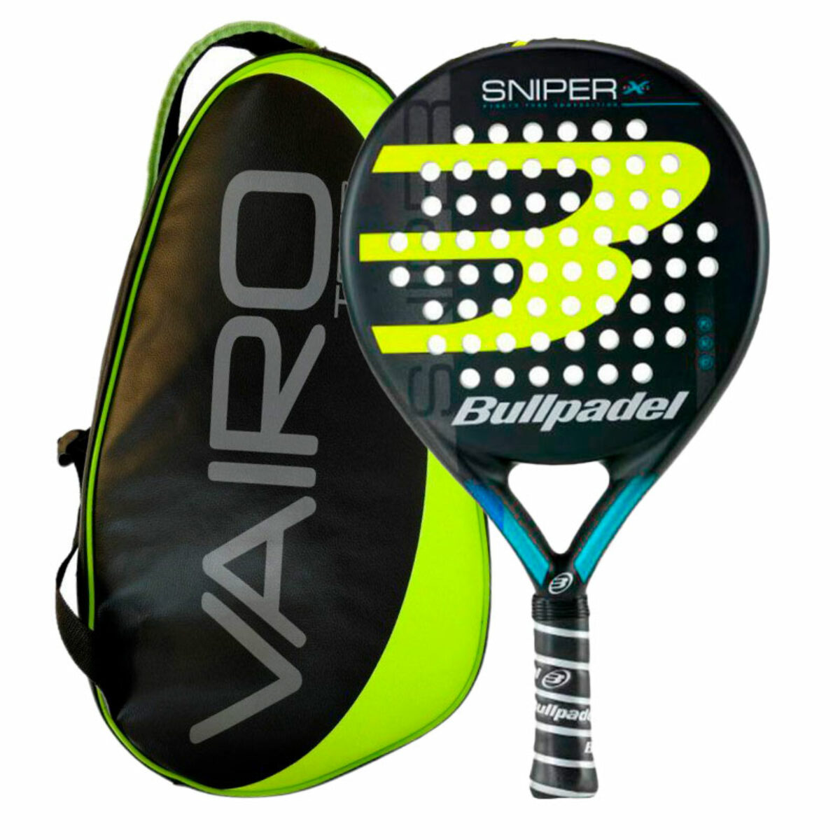 Set Bullpadel Sniper X Series Gialla Portaracchette chepadel.it