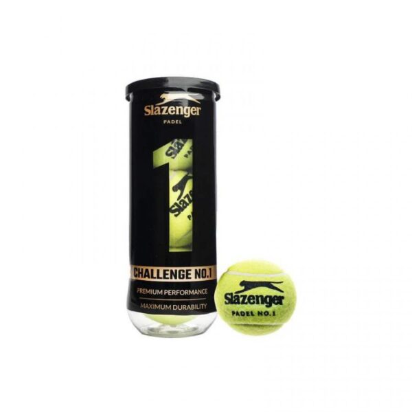 Slazenger Challenge 1 Tubo da 3 palline - immagine 2