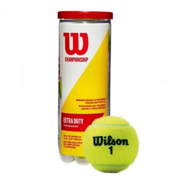 Wilson Championship Extra Duty, 3 Palline da Padel e Tennis