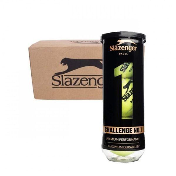 BOX SLAZENGER CHALLENGE 1 72 PALLINE - 24 TUBI DA 3 UNITÀ