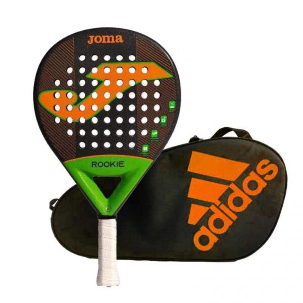 Joma Rookie Nero Arancione Racchetta da Padel