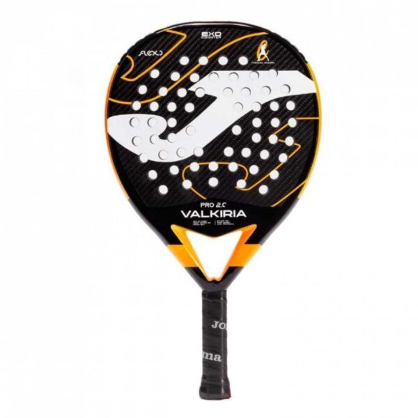 Joma Carolina Navarro Valkiria Pro 2.0 Nero Arancio Racchetta da Padel