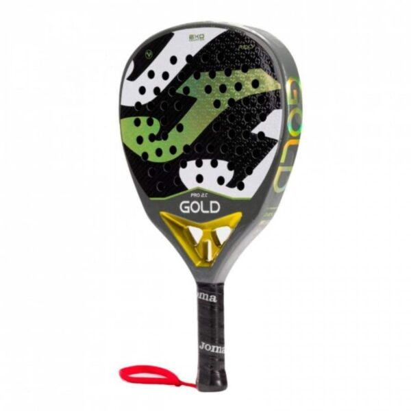 Joma Gold Pro 2.0 Nero Giallo Racchetta da Padel - immagine 2