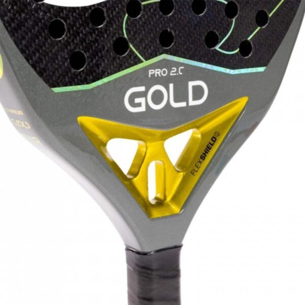 Joma Gold Pro 2.0 Nero Giallo Racchetta da Padel - immagine 8