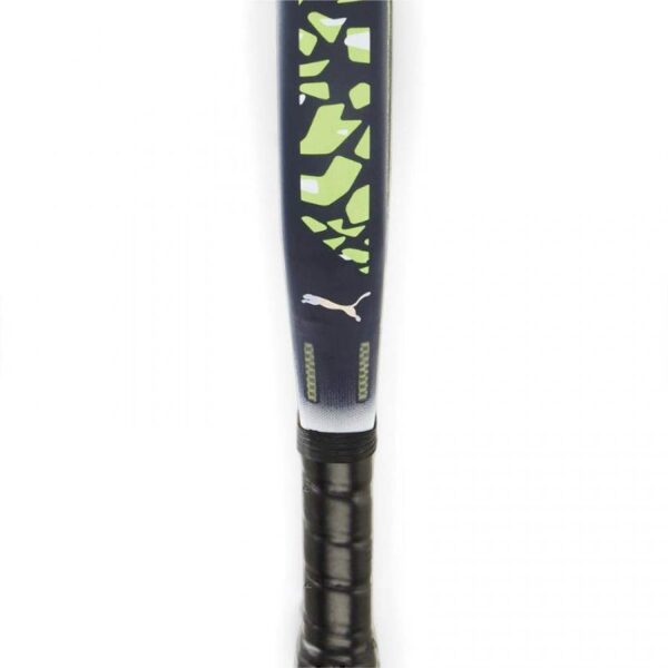 Puma Solar Attack CTR Blu Giallo Racchetta da Padel - immagine 3