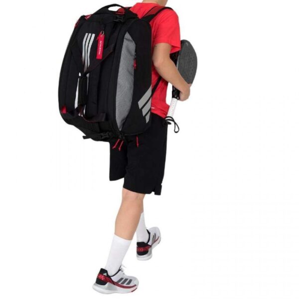 Borsa Adidas Ale Galan Multigame 3.4 Nero Rosso - immagine 10