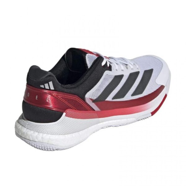 Adidas Crazyquick Boost Padel Bianco Nero Rosso Sneakers - immagine 6