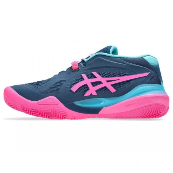 Scarpe da ginnastica Asics Gel Resolution X Padel Blu Mako Rosa - immagine 3