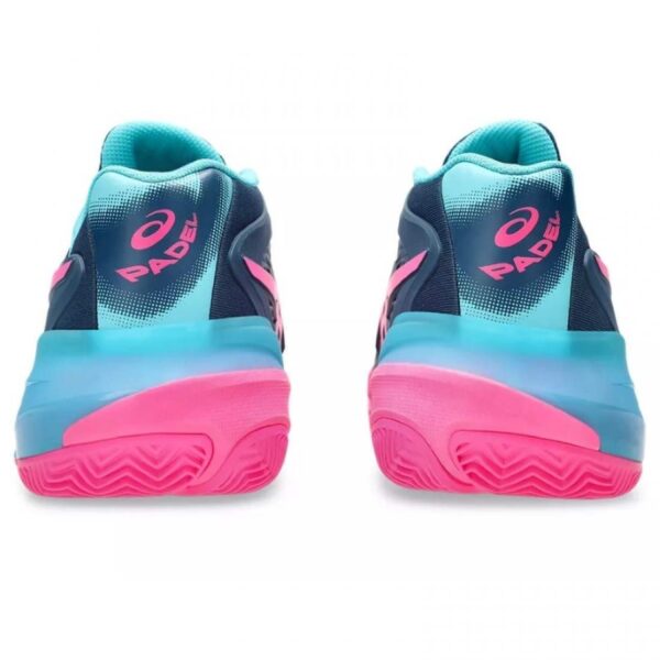 Scarpe da ginnastica Asics Gel Resolution X Padel Blu Mako Rosa - immagine 7