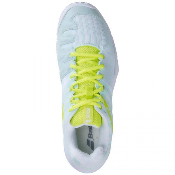 Scarpe Babolat Sensa Blu Giallo Fluo Donna - immagine 5