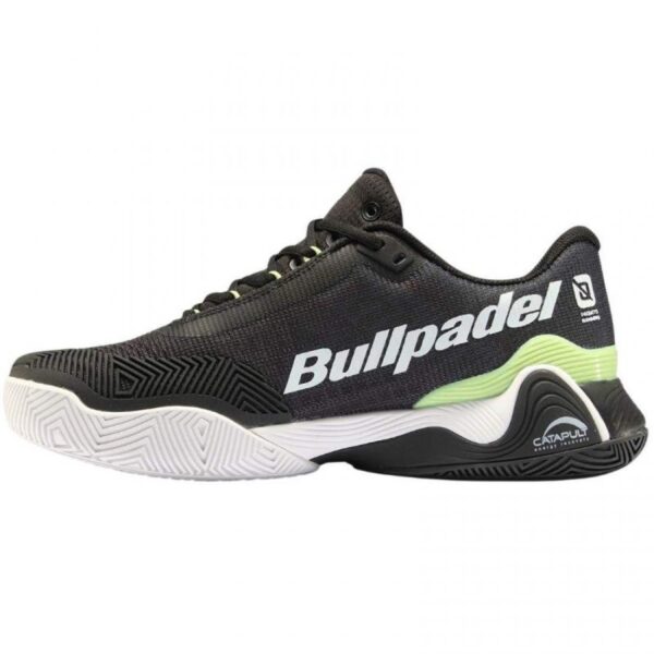 Bullpadel Paquito Navarro Hack Vibram 24I Nero Verde Scarpe da ginnastica - immagine 3