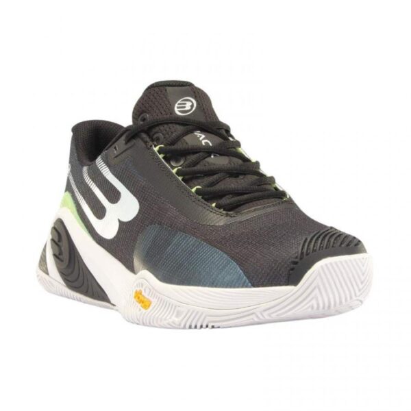 Bullpadel Paquito Navarro Hack Vibram 24I Nero Verde Scarpe da ginnastica - immagine 4