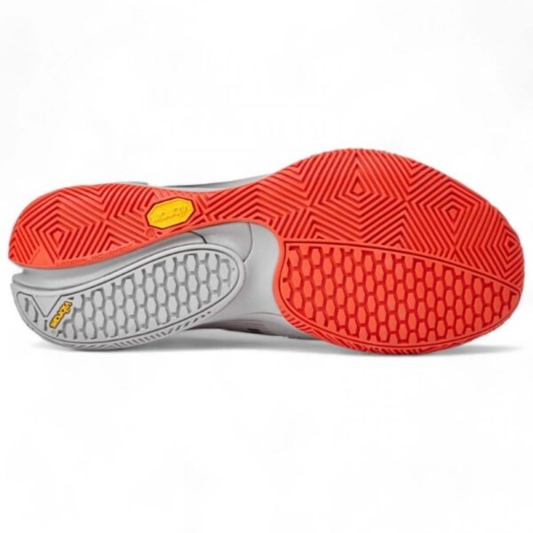 Bullpadel Paquito Navarro Hack Vibram 25V Scarpe da ginnastica grigio chiaro - immagine 2