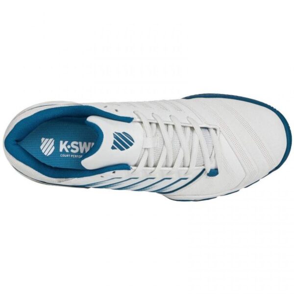 Scarpe Kswiss Bigshot Light 4 Bianca Azzurro | Kswiss - immagine 4