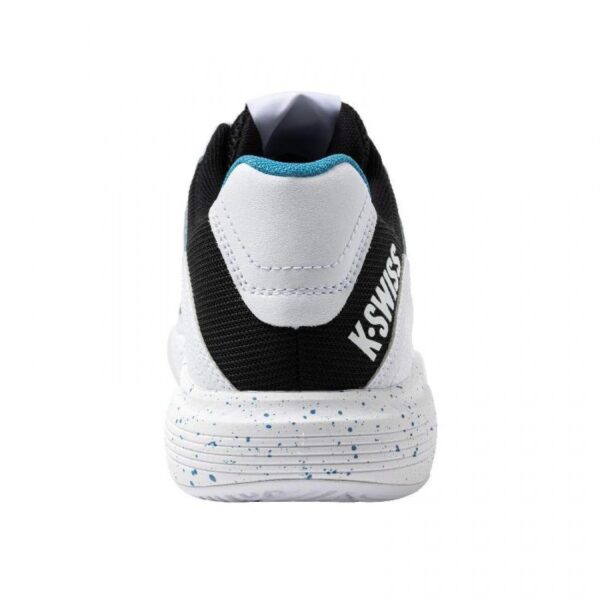 Kswiss Tura Team Padel Bianco Nero Blu Sneakers - immagine 7