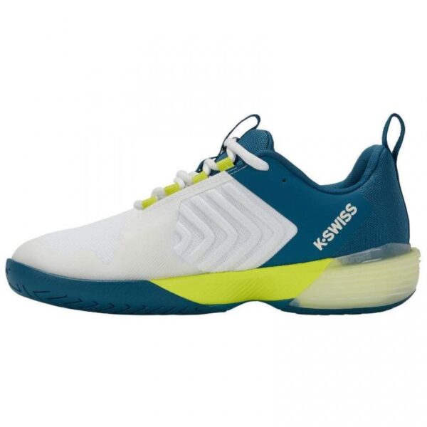 Sneakers Kswiss Ultrashot 3 Bianco Blu Giallo Fluor | Kswiss - immagine 3