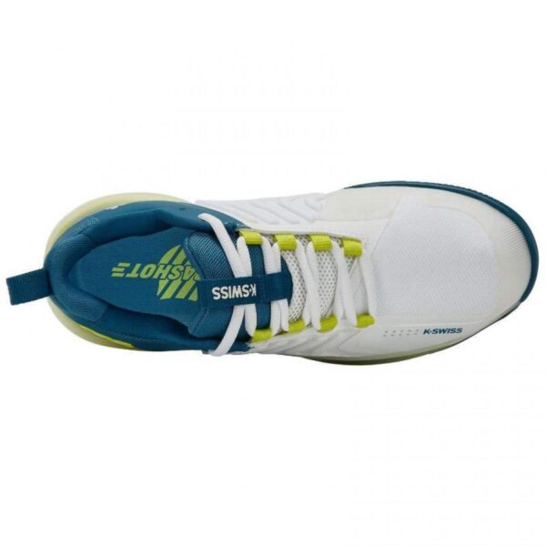 Sneakers Kswiss Ultrashot 3 Bianco Blu Giallo Fluor | Kswiss - immagine 5