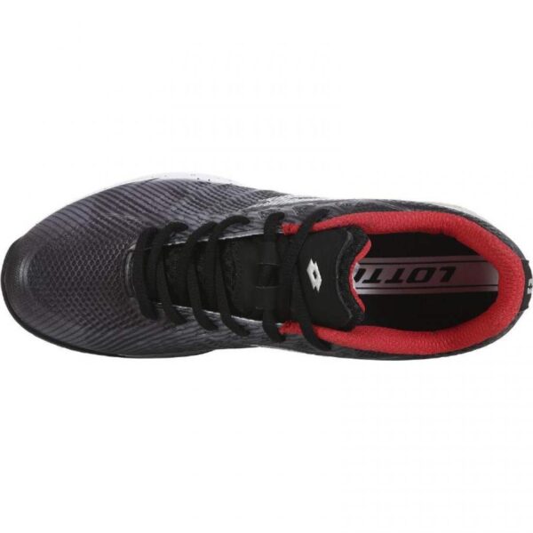 Sneakers Lotto Mirage 300 III CLY Nero Bianco Rosso | Lotto - immagine 4