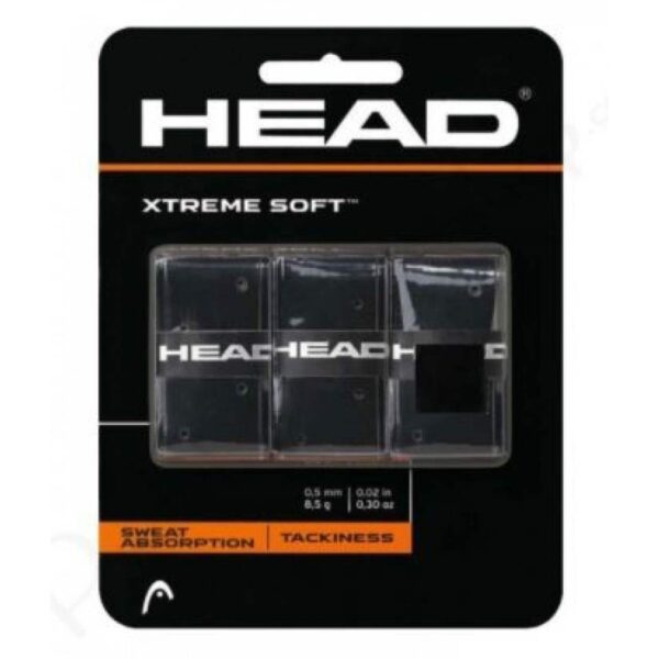 Head Xtreme Soft Nero 3 Overgrips