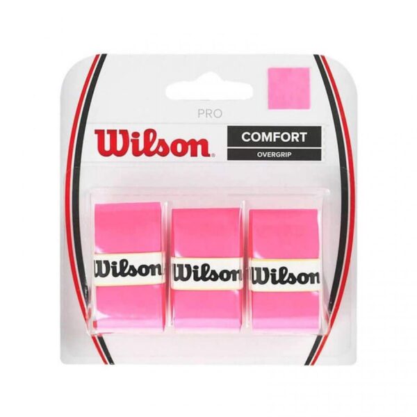 Overgrip Wilson Pro Rosa 3 unità