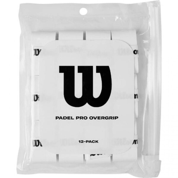 Overgrip Wilson Padel Pro Bianco 12 unità