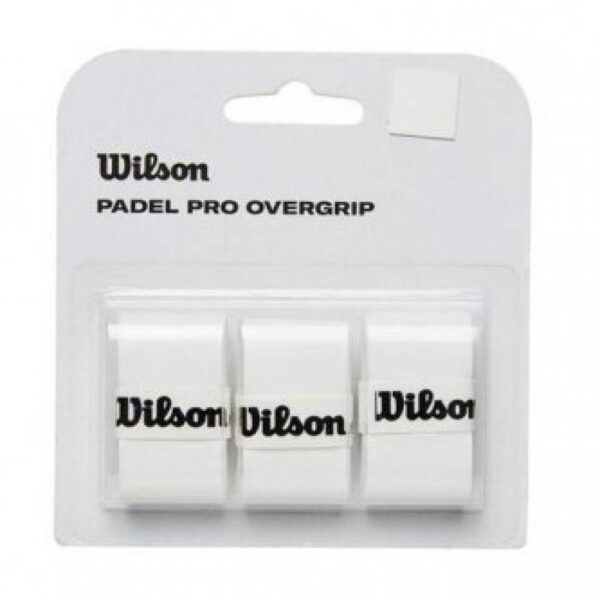 Overgrip Wilson Padel Pro Bianco 3 unità