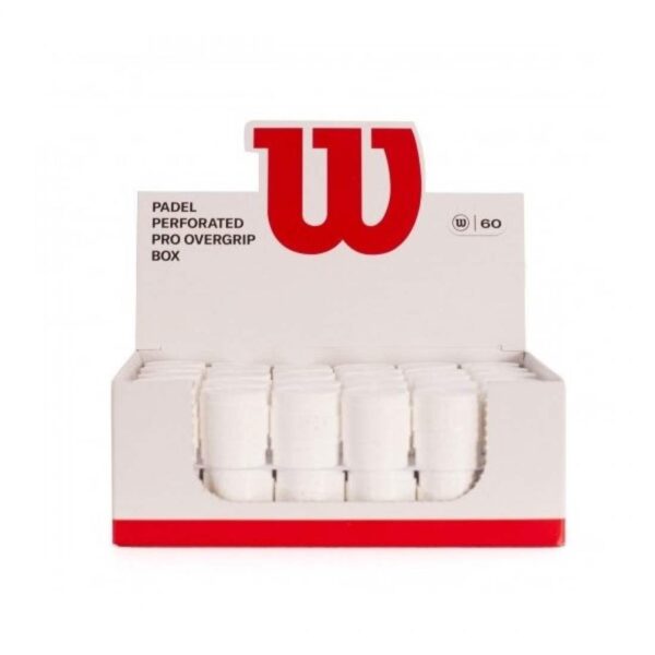 Wilson Padel Perforato Pro Bianco 60 Overgrip