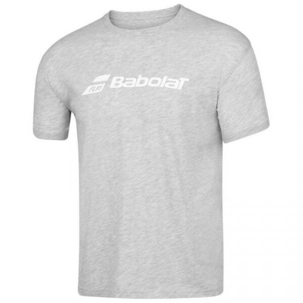 T-shirt da ginnastica Babolat grigio marmorizzata - immagine 3