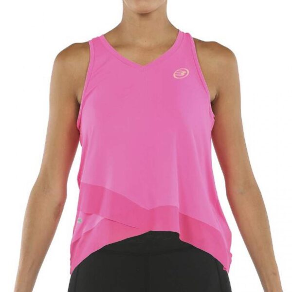 T-shirt Bullpadel Erdine Rosa Fluor