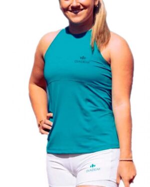 Maglietta Team Headband Donna Verde