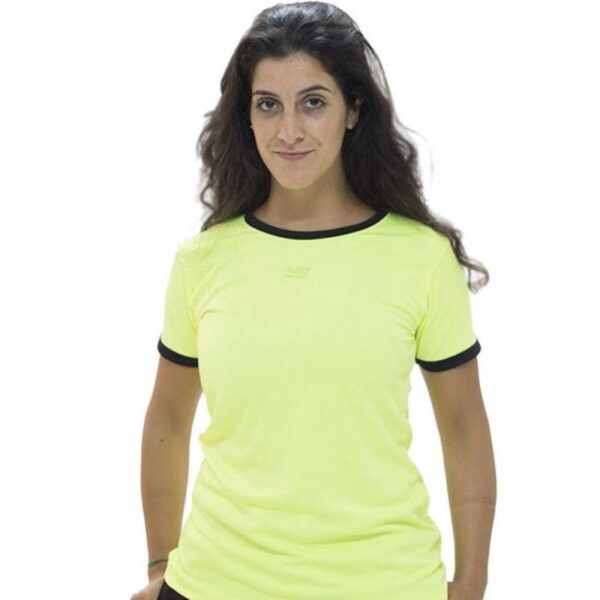 T-shirt Enebe Strong Yellow Fluor Donna