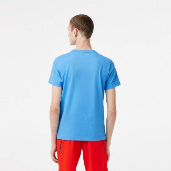 Lacoste Novak Djokovic T-shirt blu - immagine 2