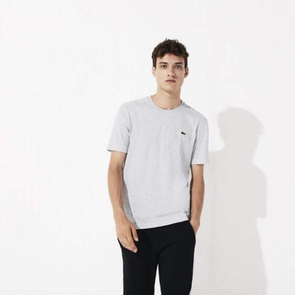 T-shirt Lacoste Sport Regular Fit Grigio - immagine 7