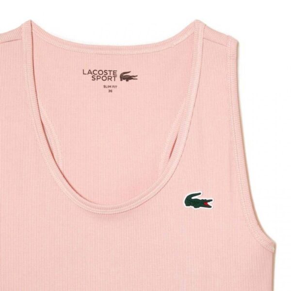 T-shirt Lacoste Sport Slim Fit Rosa Chiaro - immagine 8