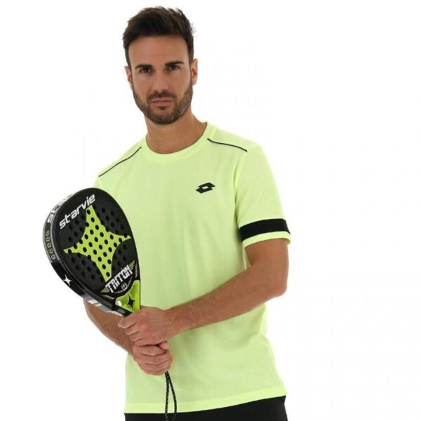 T-shirt Lotto Superrapida V Giallo Fluor - immagine 3