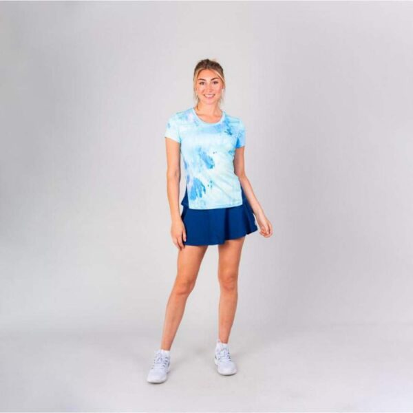 T-shirt Manga Bidi Badu Padel Eve Aqua Blu Scuro - immagine 3