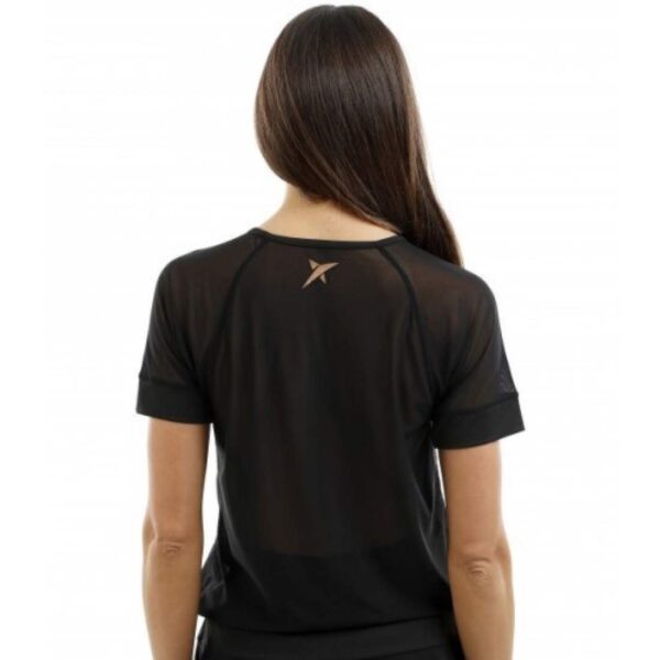 T-shirt Manica corta Drop Shot Nero Mantis - immagine 2