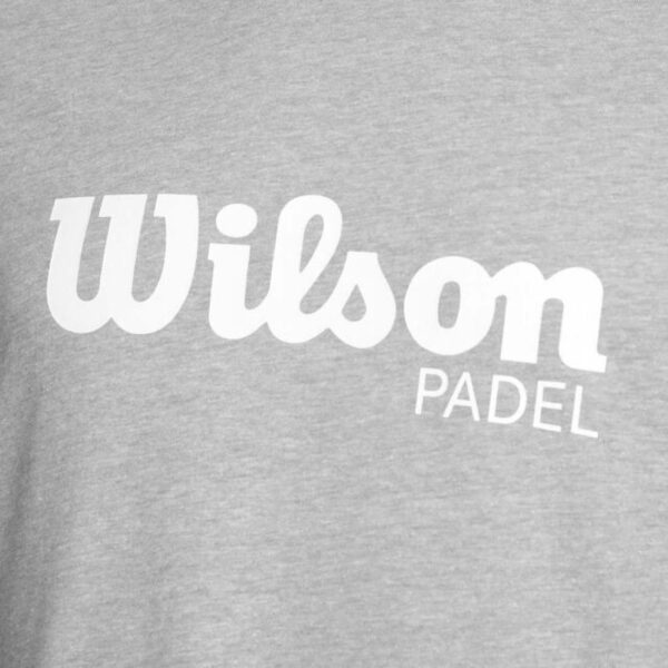 Wilson Graphic T-shirt Grigio Bianco - immagine 3