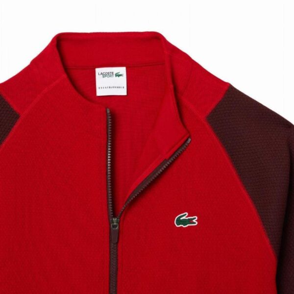 Lacoste Novak Djokovic Giacca Bordeaux - immagine 4