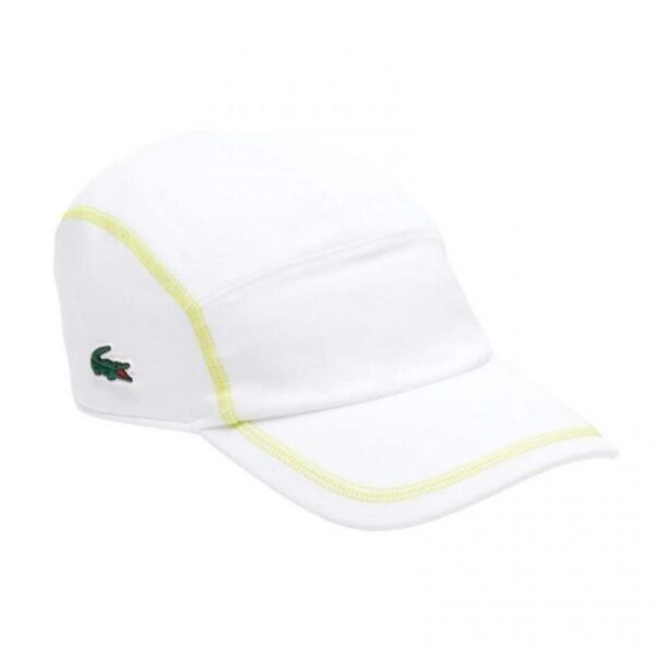 Cappello Lacoste Color Block Bianco