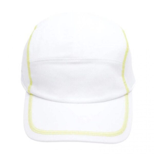 Cappello Lacoste Color Block Bianco - immagine 3