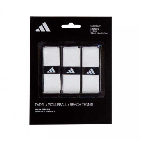 Overgrip Adidas Tacky Feeling Bianco 3 unità
