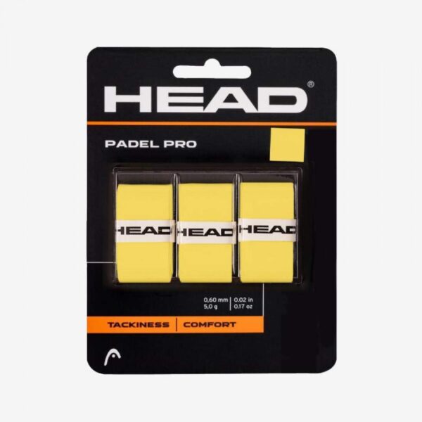 Head Padel Pro Giallo 3 unita