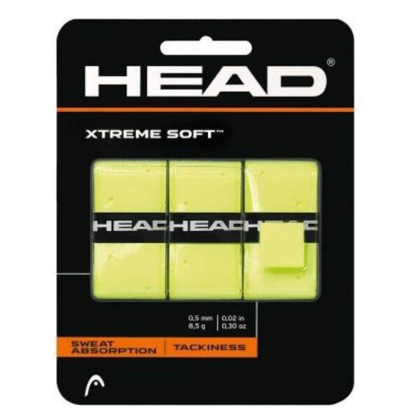 Head Xtreme Soft Giallo 3 Unità