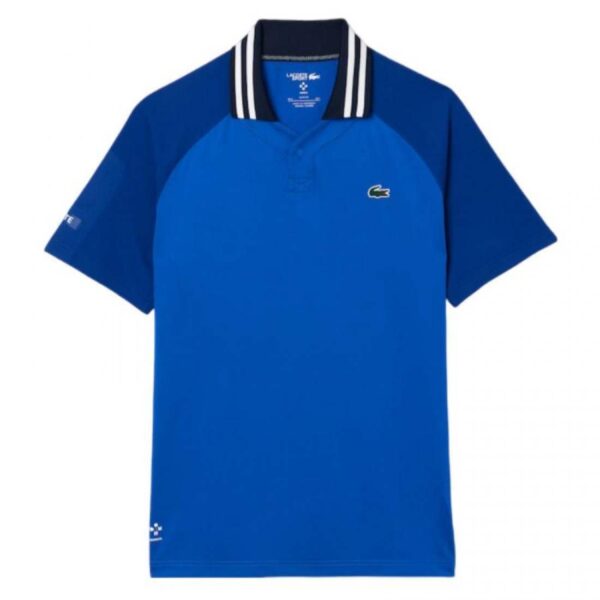 Polo Lacoste Daniil Medvedev Azul