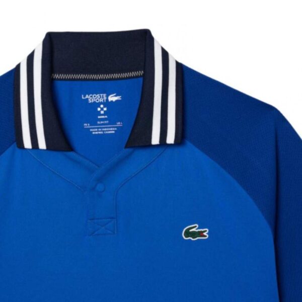 Polo Lacoste Daniil Medvedev Azul - immagine 3