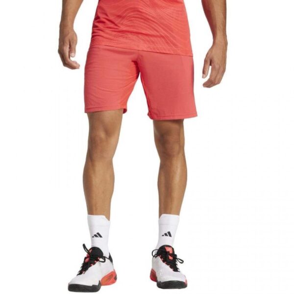 Pantaloncini Adidas Ergo Rosso Bianco - immagine 3