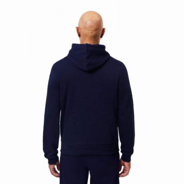 Lacoste Felpa in cotone blu navy - immagine 2