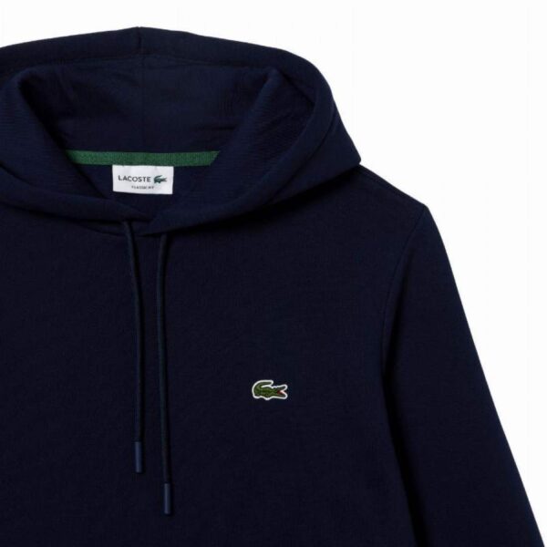 Lacoste Felpa in cotone blu navy - immagine 5