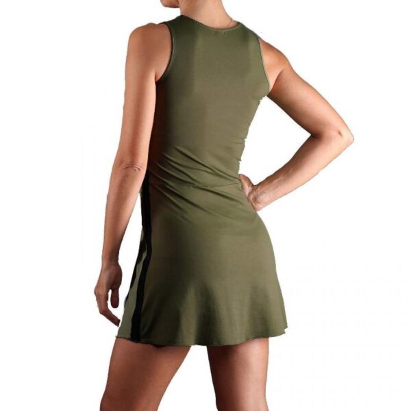 Vestito Endless Muse Verde Army - immagine 2